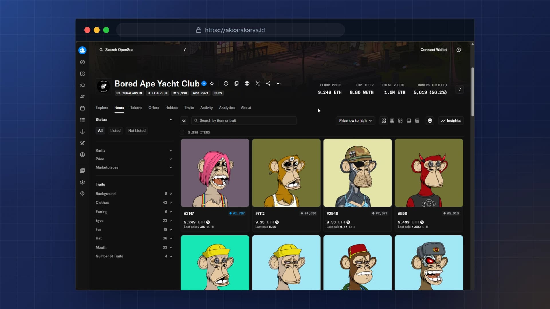 NFT Marketplace screenshot 2
