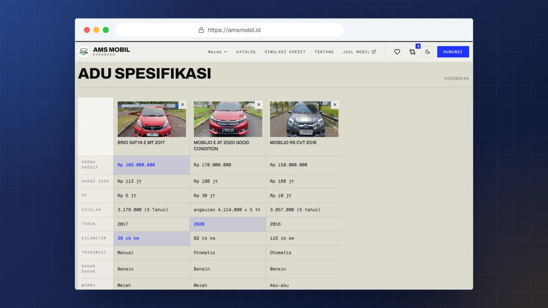 AMS Mobil Karawang screenshot 4